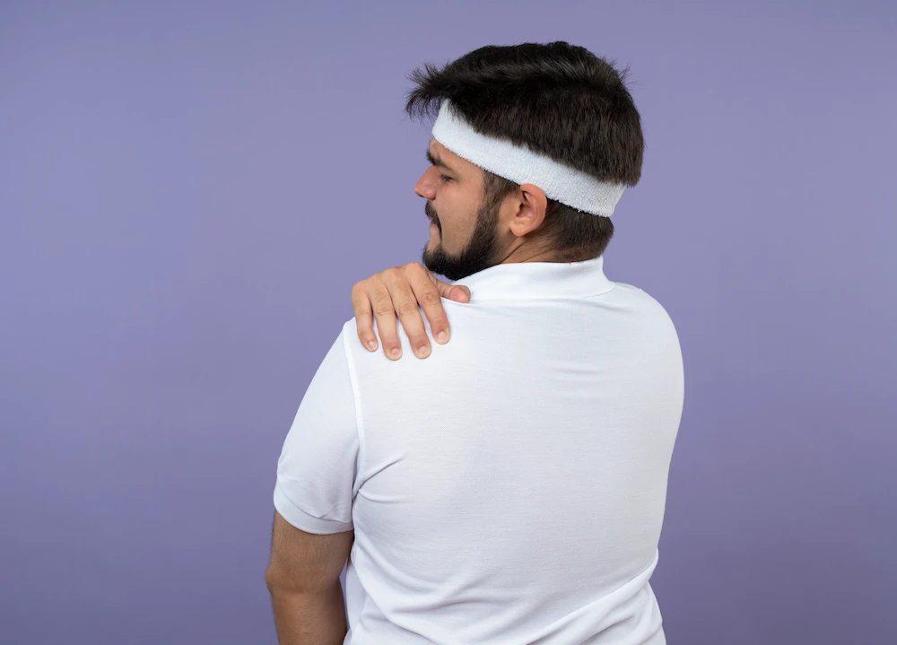 Chiropractor treating pinched nerve to relieve pressure and improve mobility